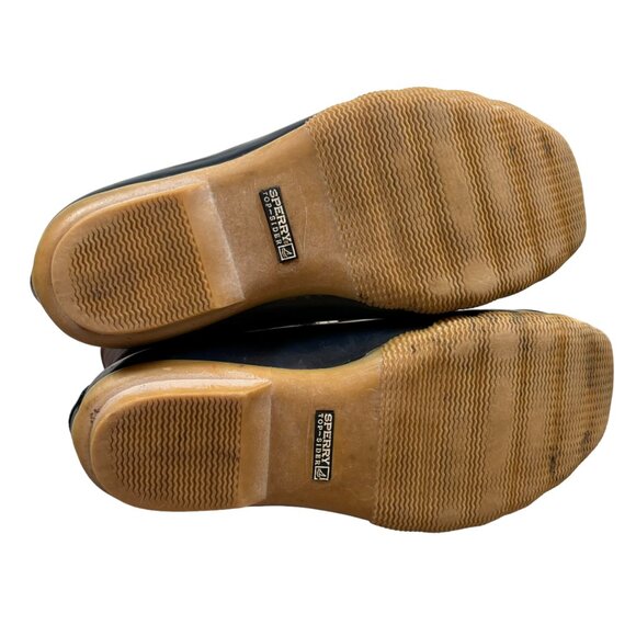 Sperry Top Sider Brown Leather Duck Boots - Picture 8 of 9
